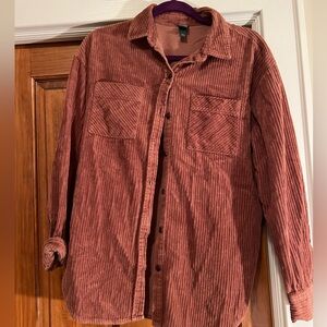 Corduroy flannel